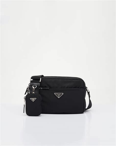 nylon prada backpack women|prada nylon shoulder bag black.